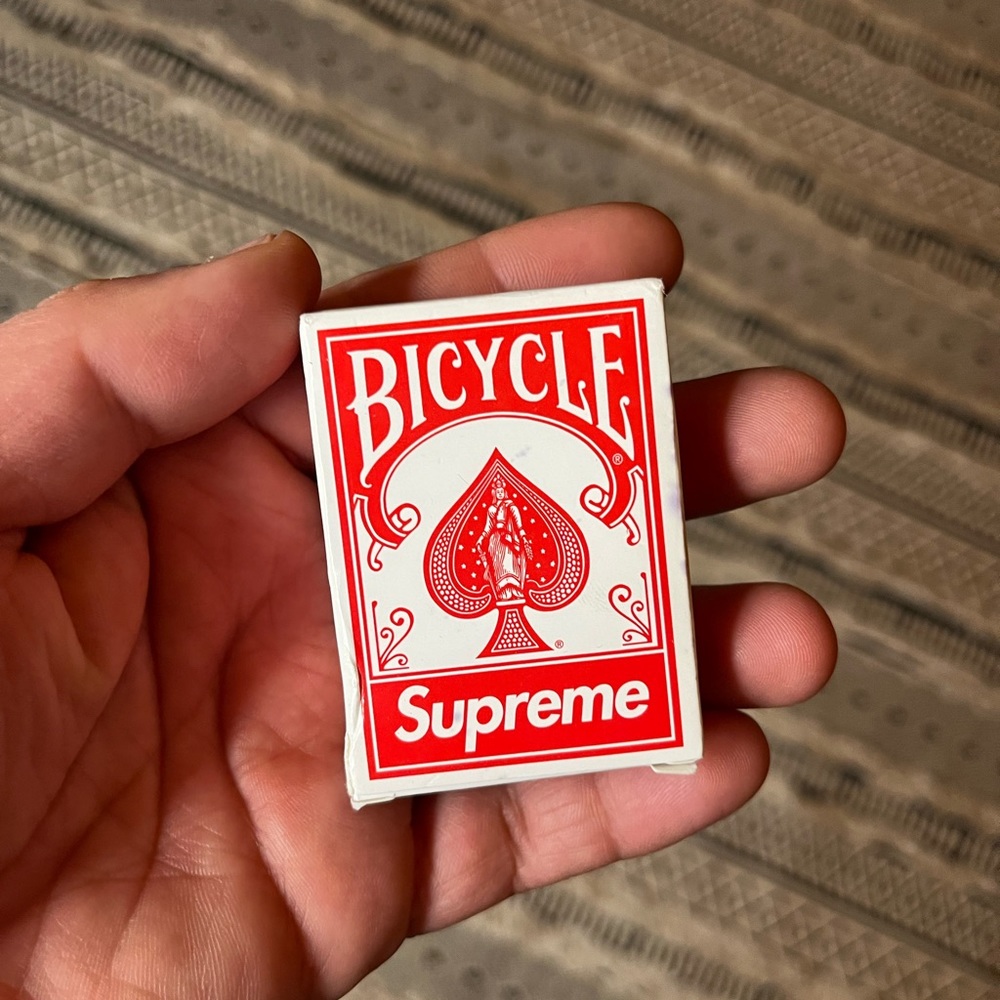 Supreme bicycle card deck